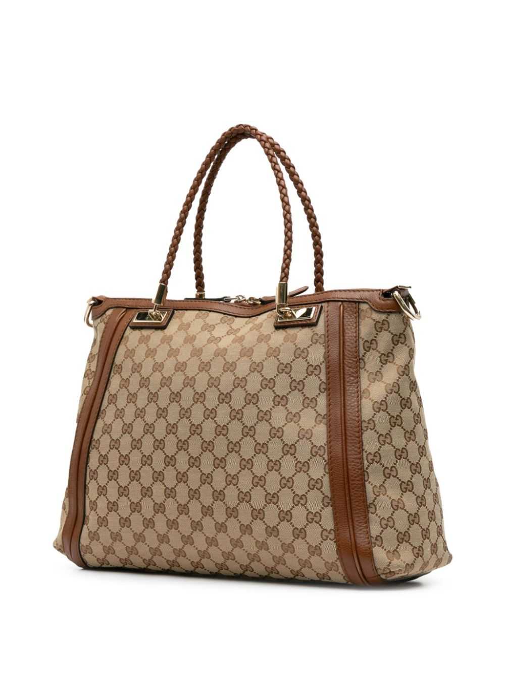 Gucci Pre-Owned 2000-2015 GG Canvas Bella satchel… - image 3