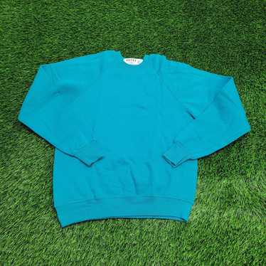 Lee Vintage LEE Sweatshirt Womens S/M 18x24 Teal C