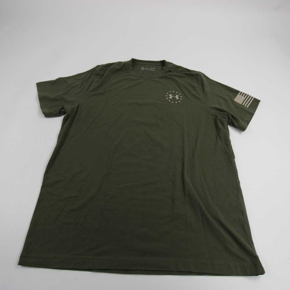 Under Armour Short Sleeve Shirt Men's Olive Used - image 1