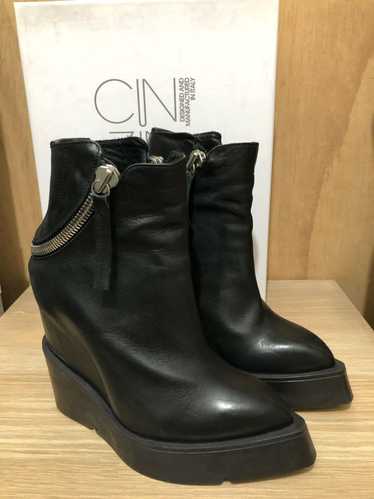 CINZIA ARAIA ブーツ 38 CINZIA ARAIA バイカーズブーツ 38size イタリア製品 - メルカリ
