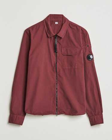 C.P. Company o1y1224 Solid Color Shirt in Burgundy