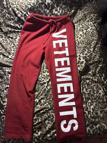 Vetements Vetements Spell Out Sweats