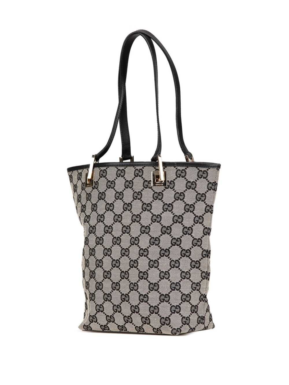 Gucci Pre-Owned 2000-2015 GG Canvas tote bag - Gr… - image 3