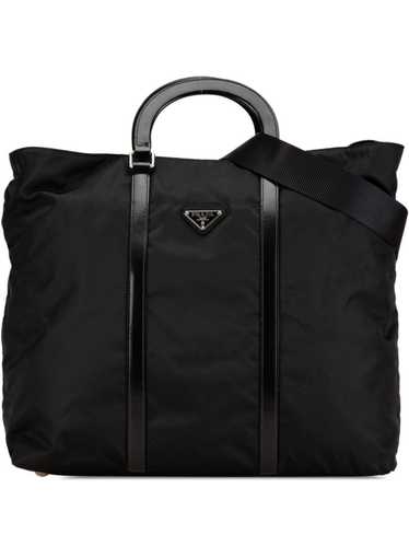 Prada Pre-Owned 2000-2019 Tessuto satchel - Black