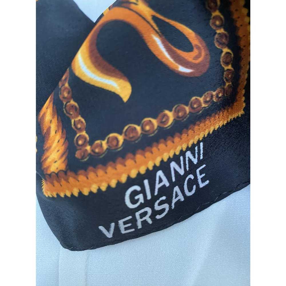 Gianni Versace Silk handkerchief - image 3