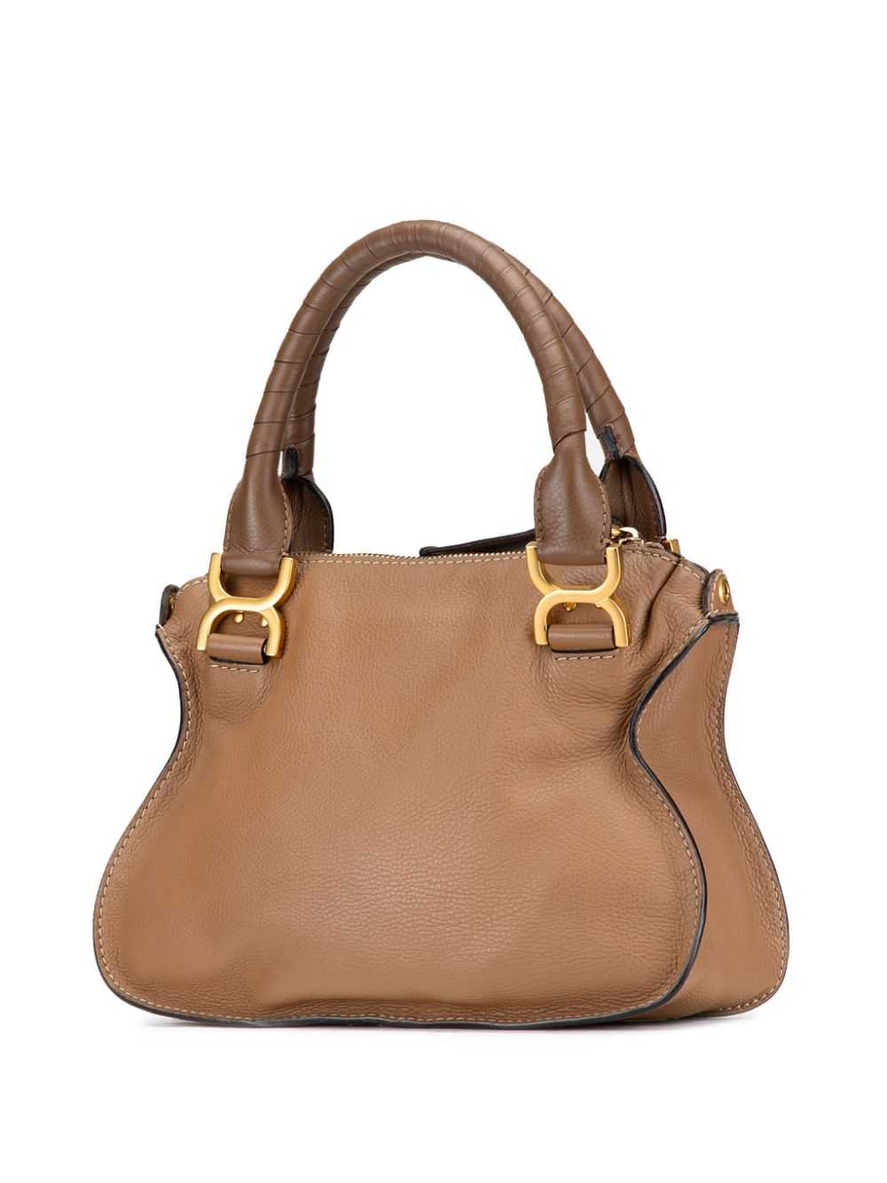 Chloé Pre-Owned 2019 Small Grained Leather Marcie… - image 3