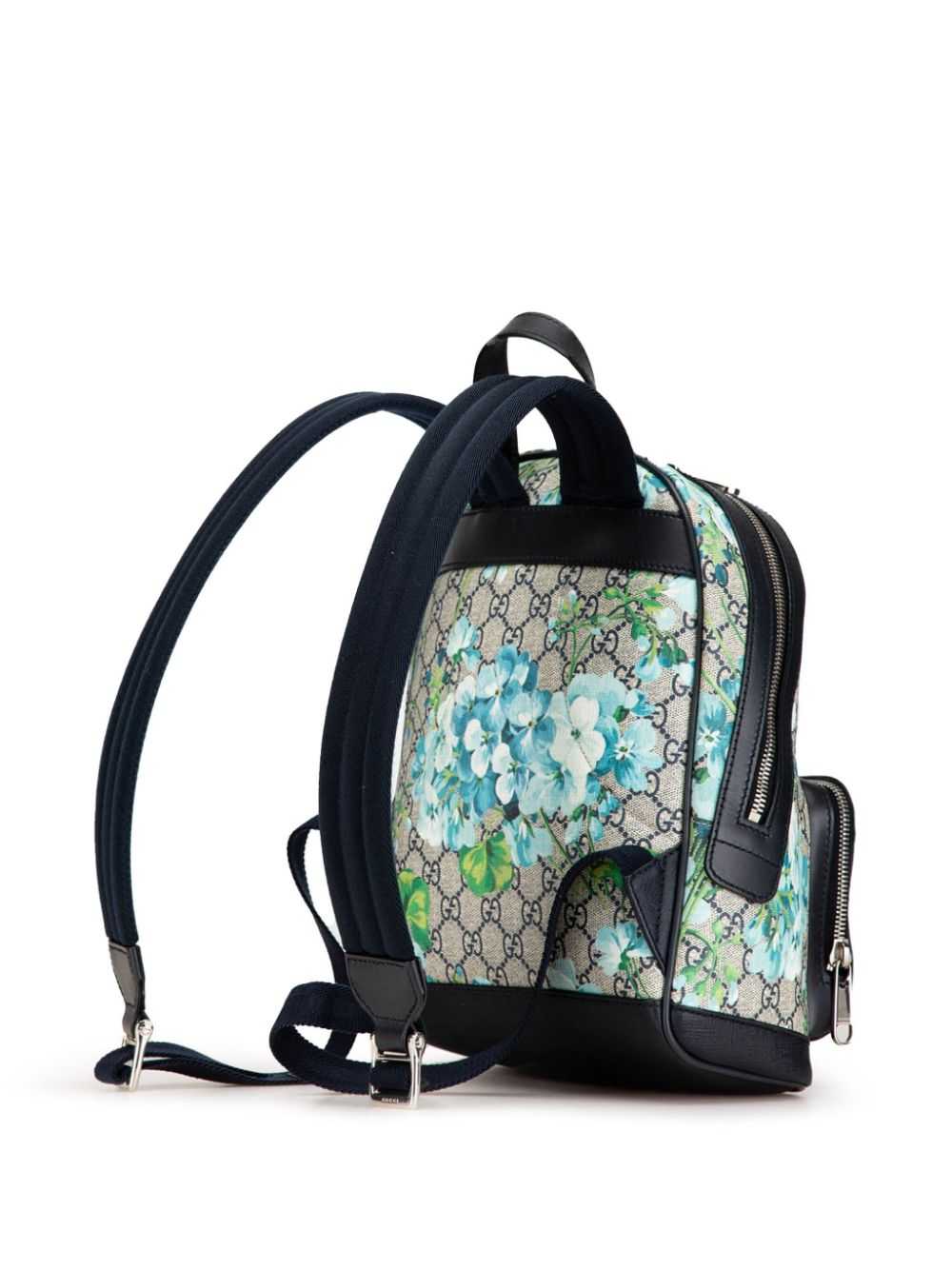 Gucci Pre-Owned 2000-2023 GG Supreme Blooms backp… - image 3