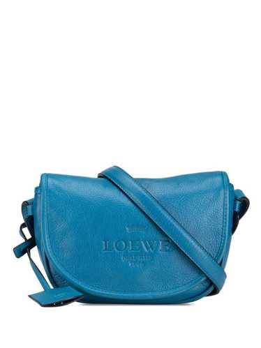 Loewe Pre-Owned 21st Century Leather Heritage cros