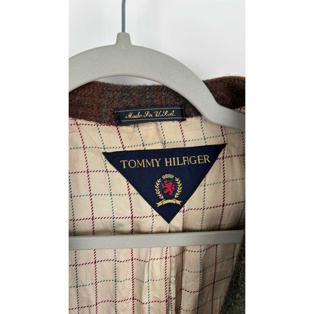 Tommy Hilfiger Tommy Hilfiger Vintage Wool Plaid … - image 3