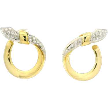 Salvini By Damiani 18k Two Tone Gold 0.34ctw Diamo