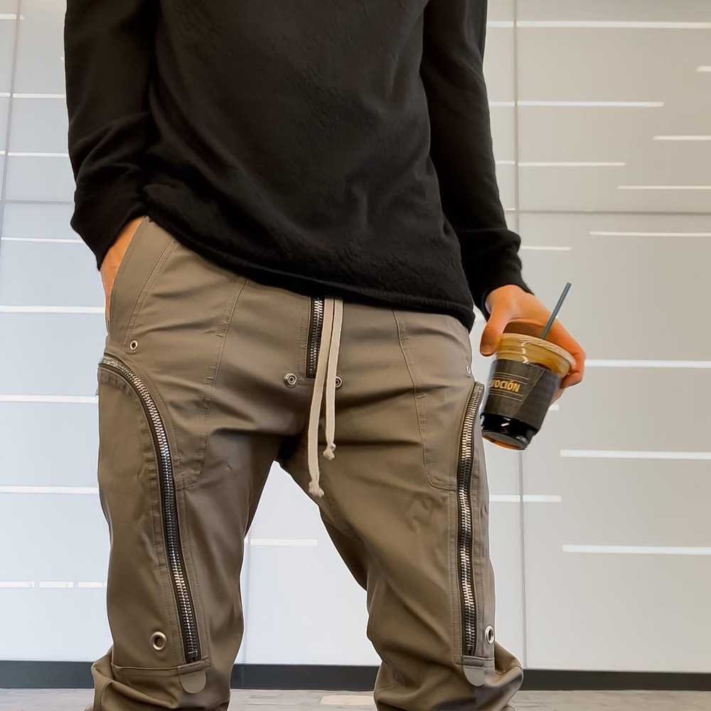 Rick Owens *NEW* DUST BAUHAUS CARGO ZIP JOGGERS S… - image 2