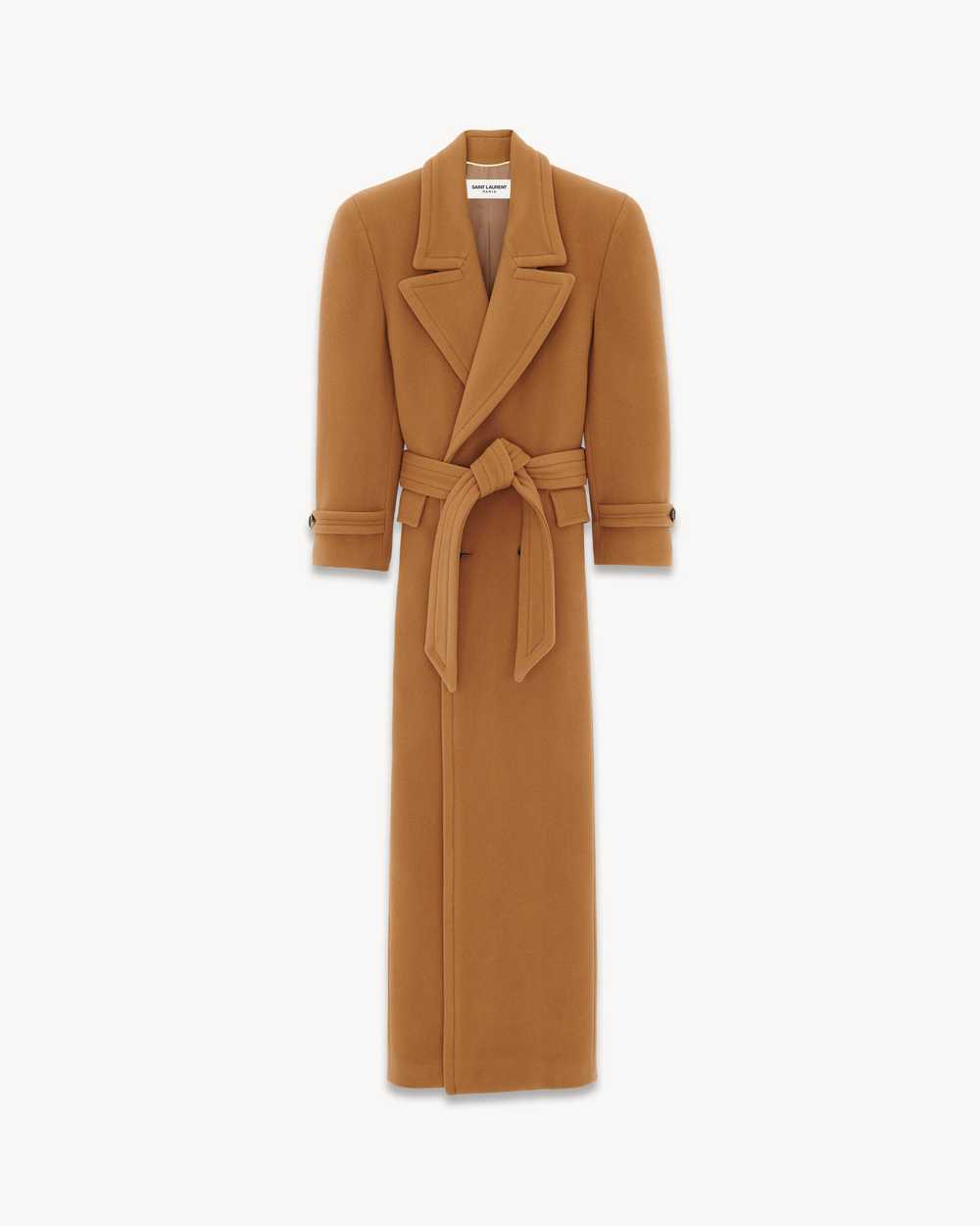 Saint Laurent Paris o1s1wg111224 Oversized Coat i… - image 1