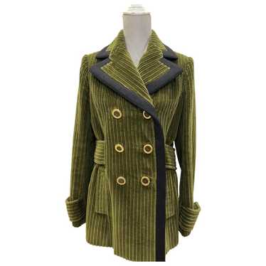 ジャケット・アウター miumiu pea coat wool jacket Vintage Miu Miu Pea Coat Navy Blue Wool Blend 44 Women | eBay