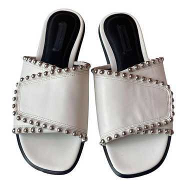 Alexander Wang Leather flip flops - image 1