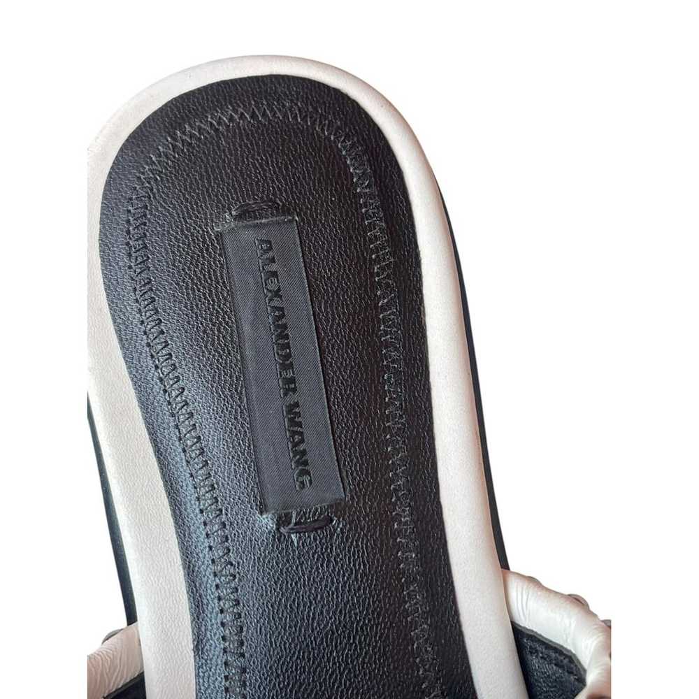 Alexander Wang Leather flip flops - image 3