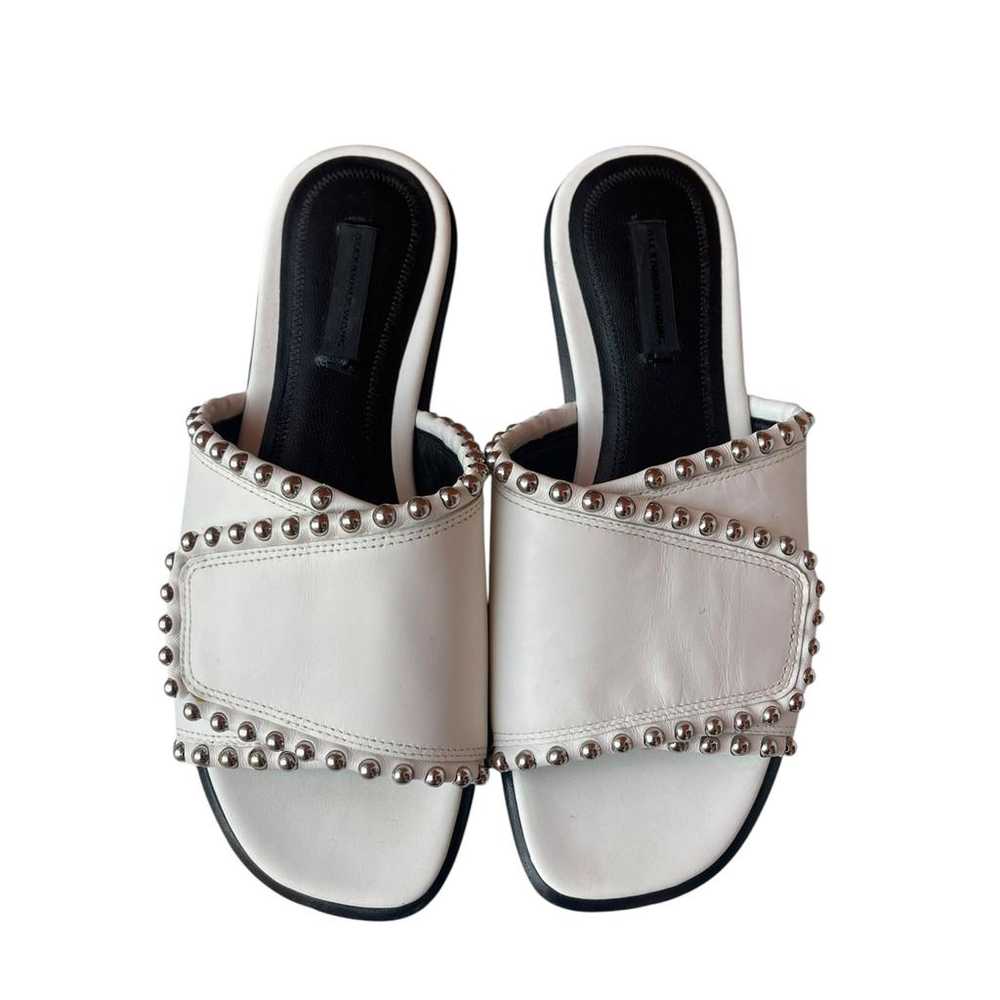 Alexander Wang Leather flip flops - image 6