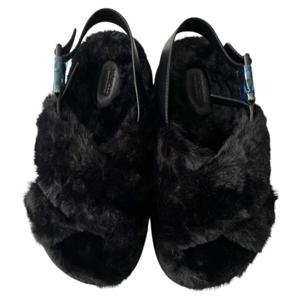 Moncler Faux fur sandal - image 2