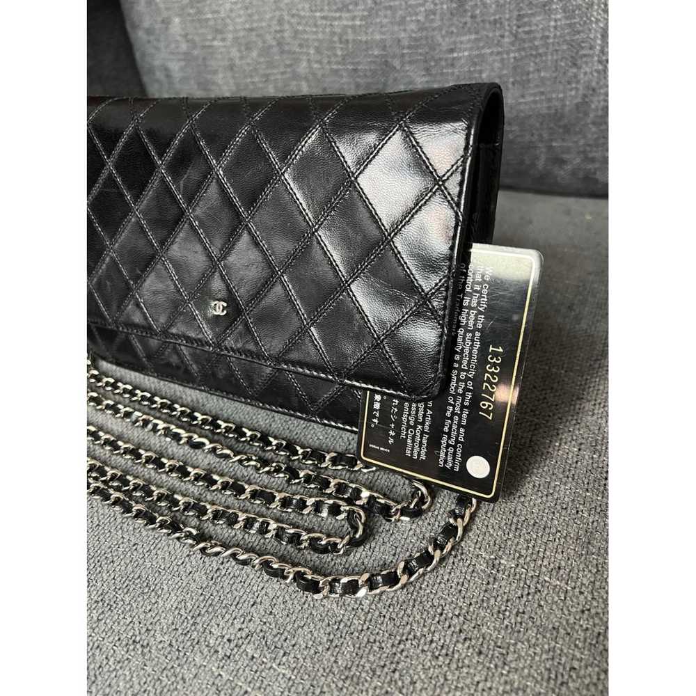 Chanel Wallet On Chain Timeless/Classique leather… - image 2