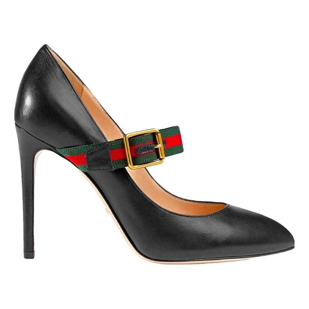 Gucci Sylvie leather heels - image 1