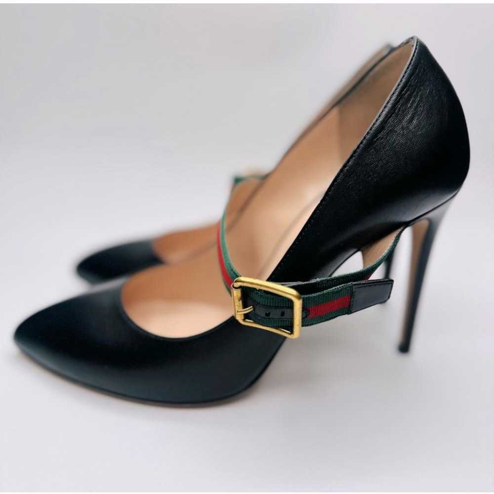 Gucci Sylvie leather heels - image 2