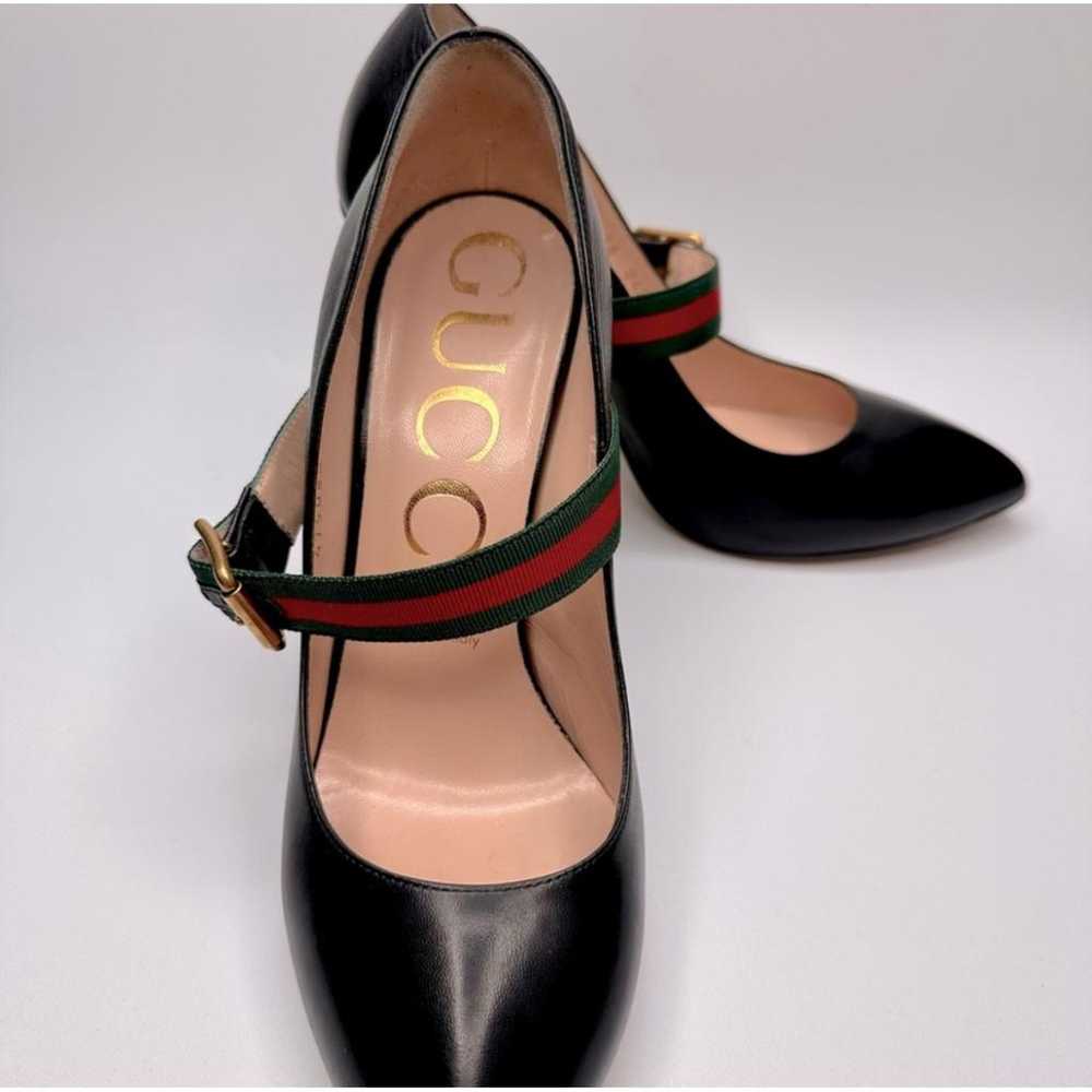 Gucci Sylvie leather heels - image 5