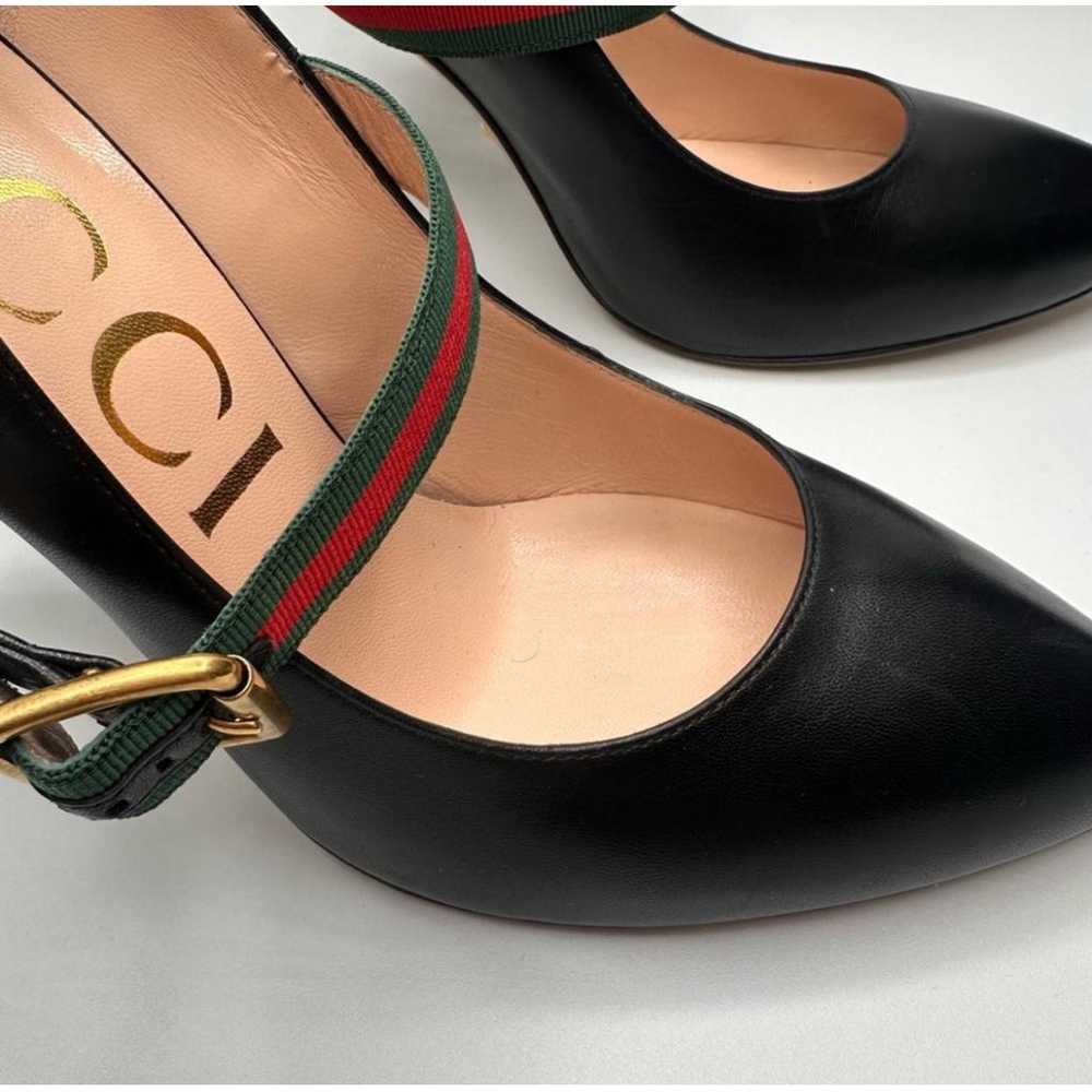 Gucci Sylvie leather heels - image 6