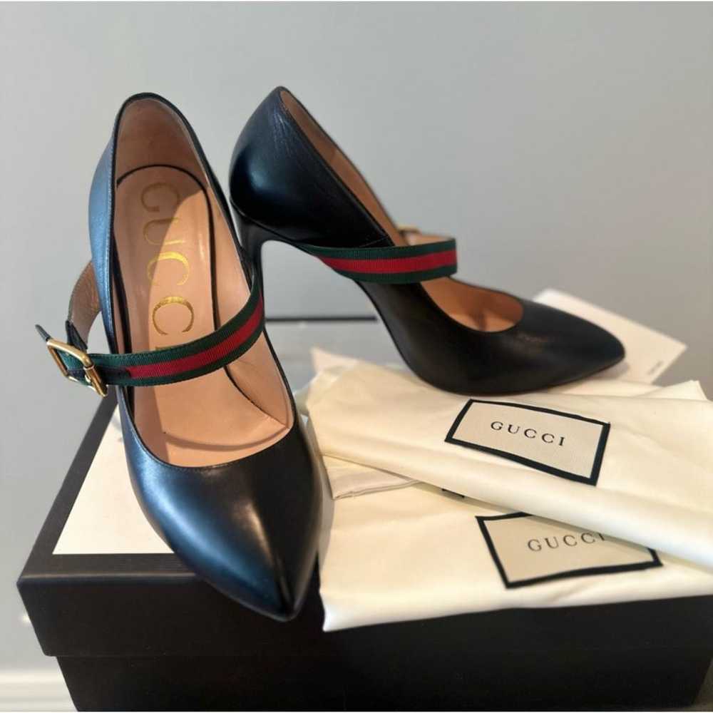 Gucci Sylvie leather heels - image 7