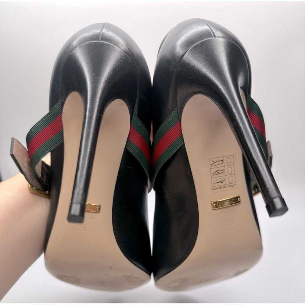 Gucci Sylvie leather heels - image 9