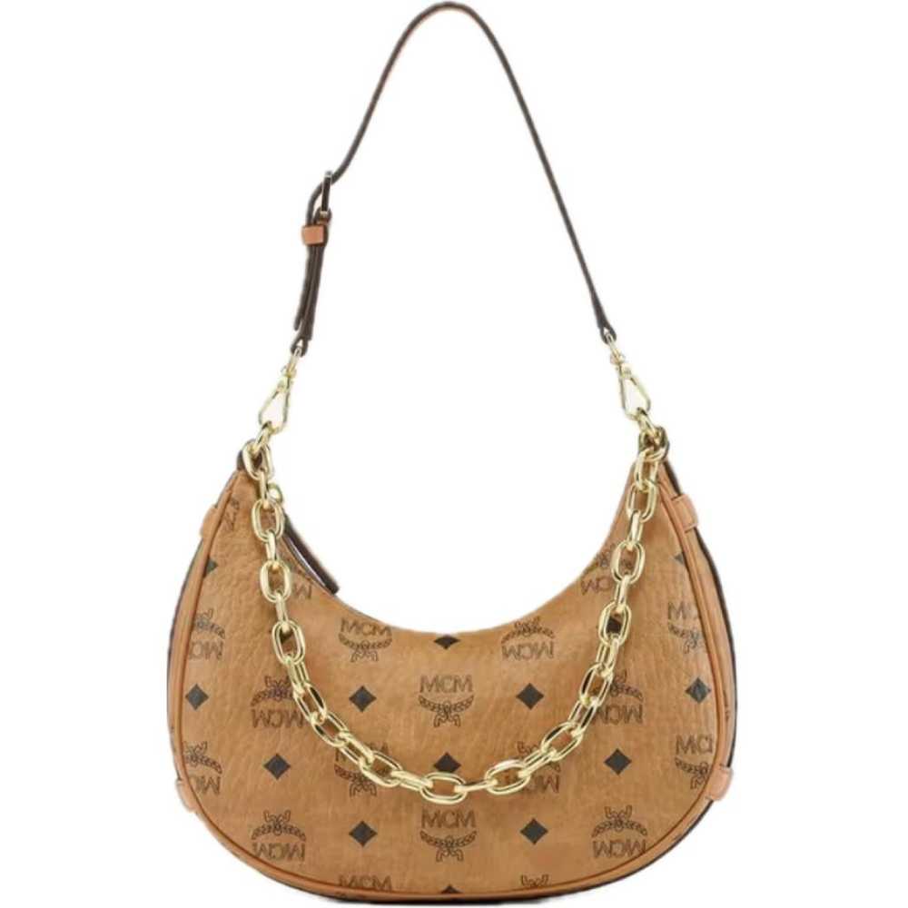 MCM Heritage Drawstring leather handbag - image 2