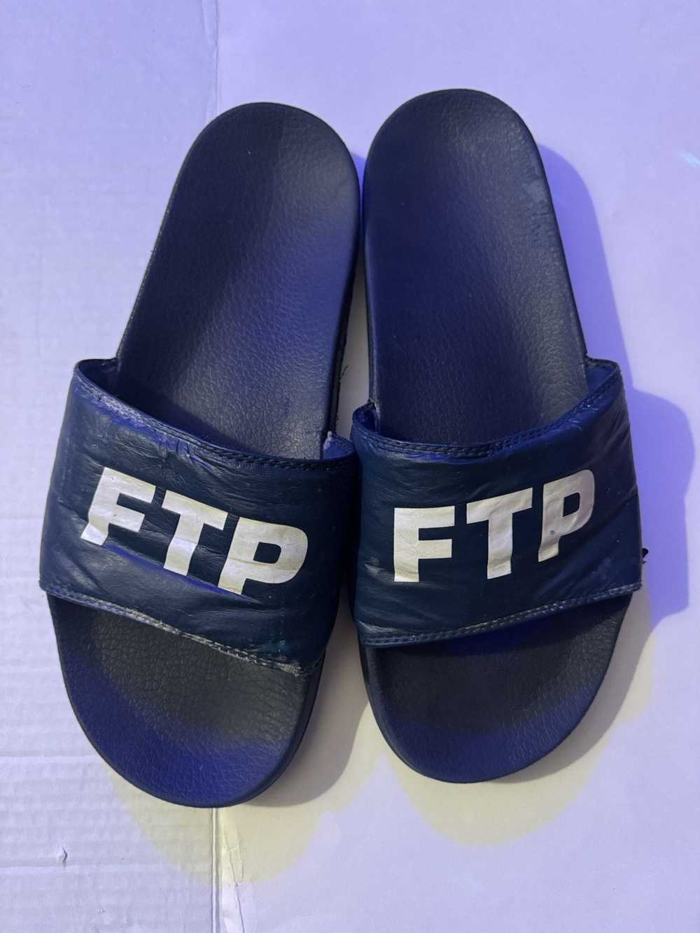 Fuck The Population × Streetwear FTP Logo Slides … - image 1