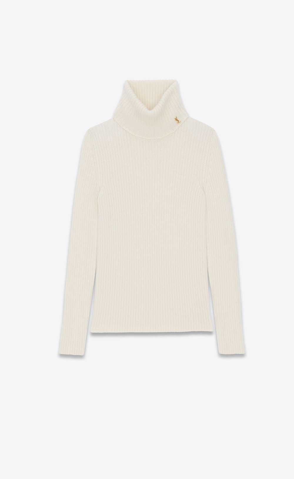 Saint Laurent Paris o1s1wg111224 Turtleneck Sweat… - image 1