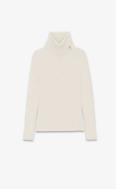 Saint Laurent Paris o1s1wg111224 Turtleneck Sweat… - image 1