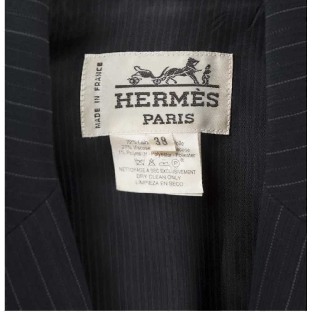 Hermès Wool jacket - image 4