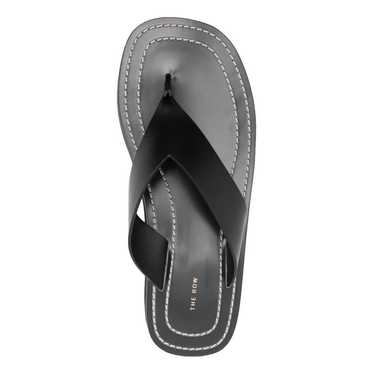 The Row Ginza leather sandal