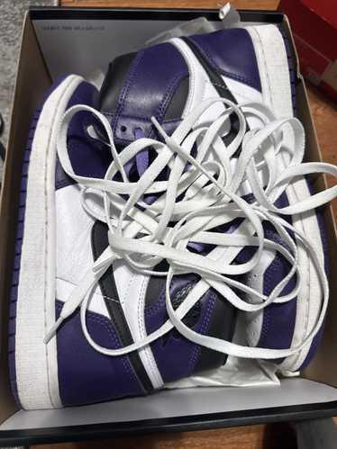 Nike Air Jordan 1 court purple