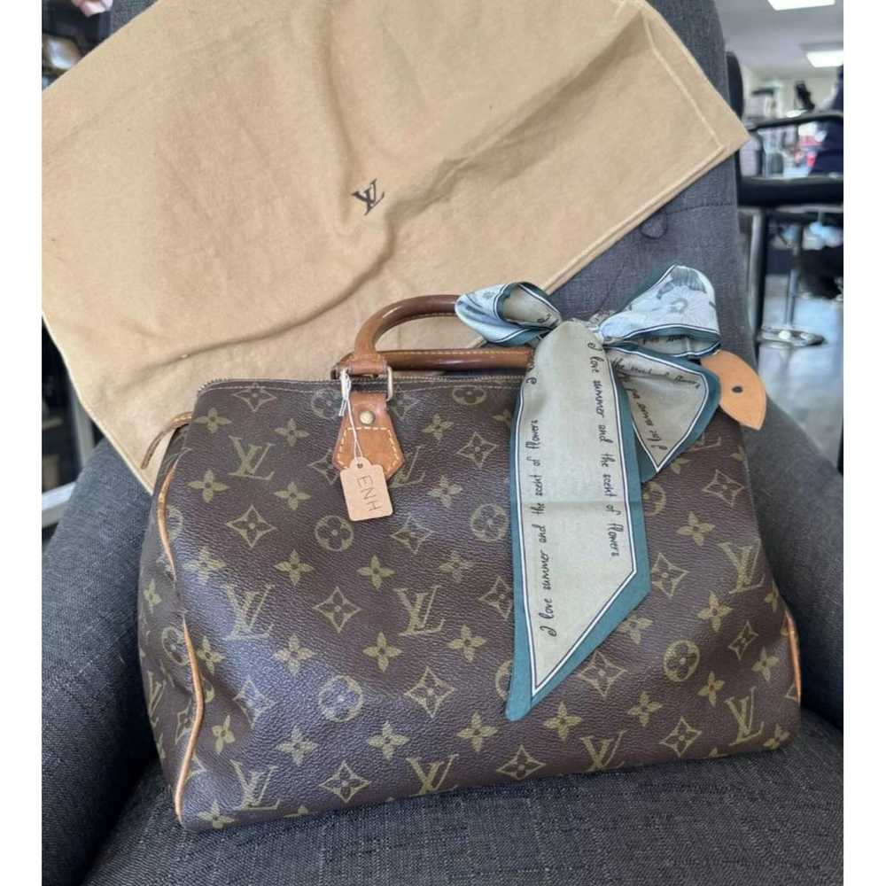 Louis Vuitton Speedy cloth handbag - image 2