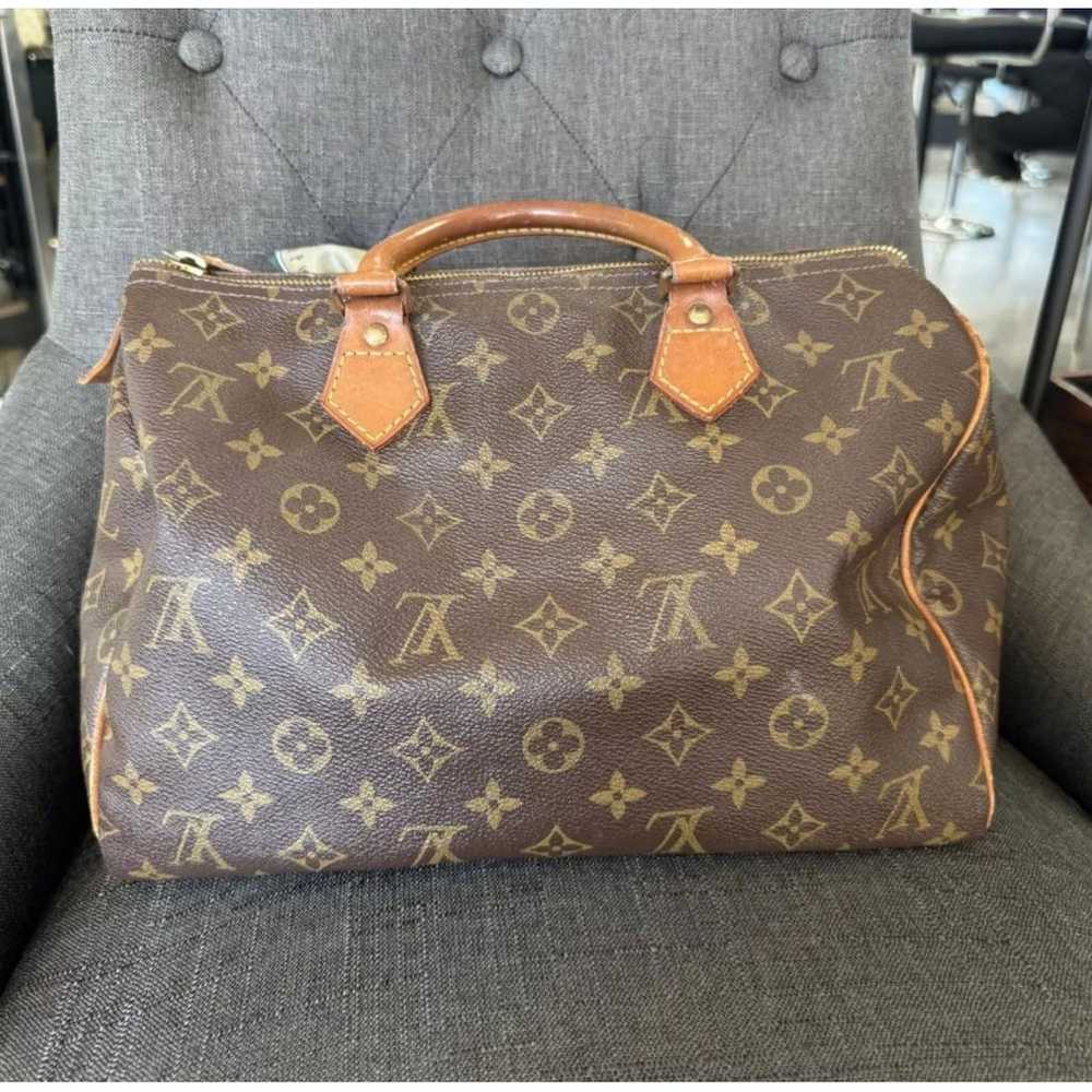 Louis Vuitton Speedy cloth handbag - image 4