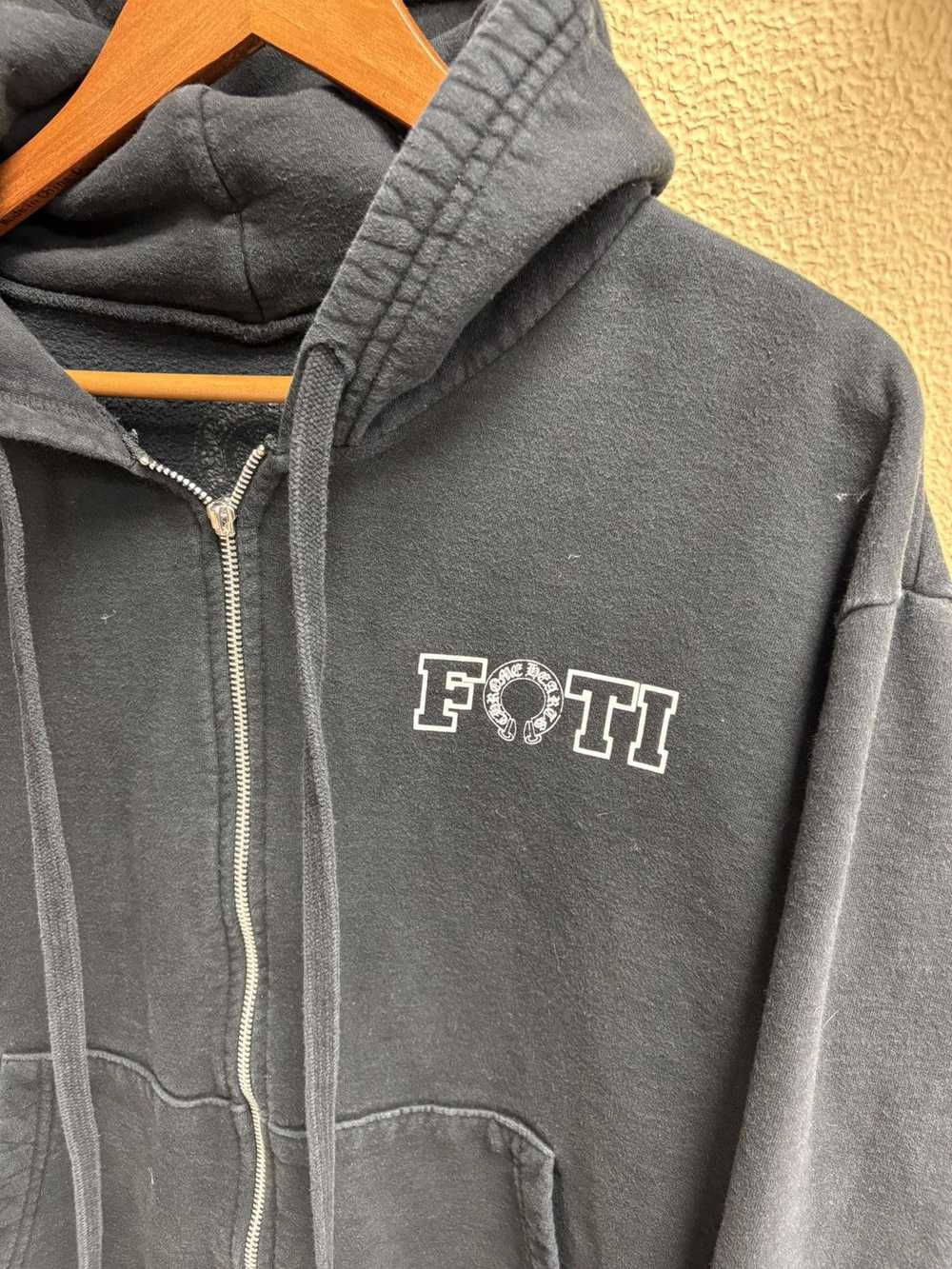 Chrome Hearts Chrome Hearts x Foti Zip Up Hoodie - image 2