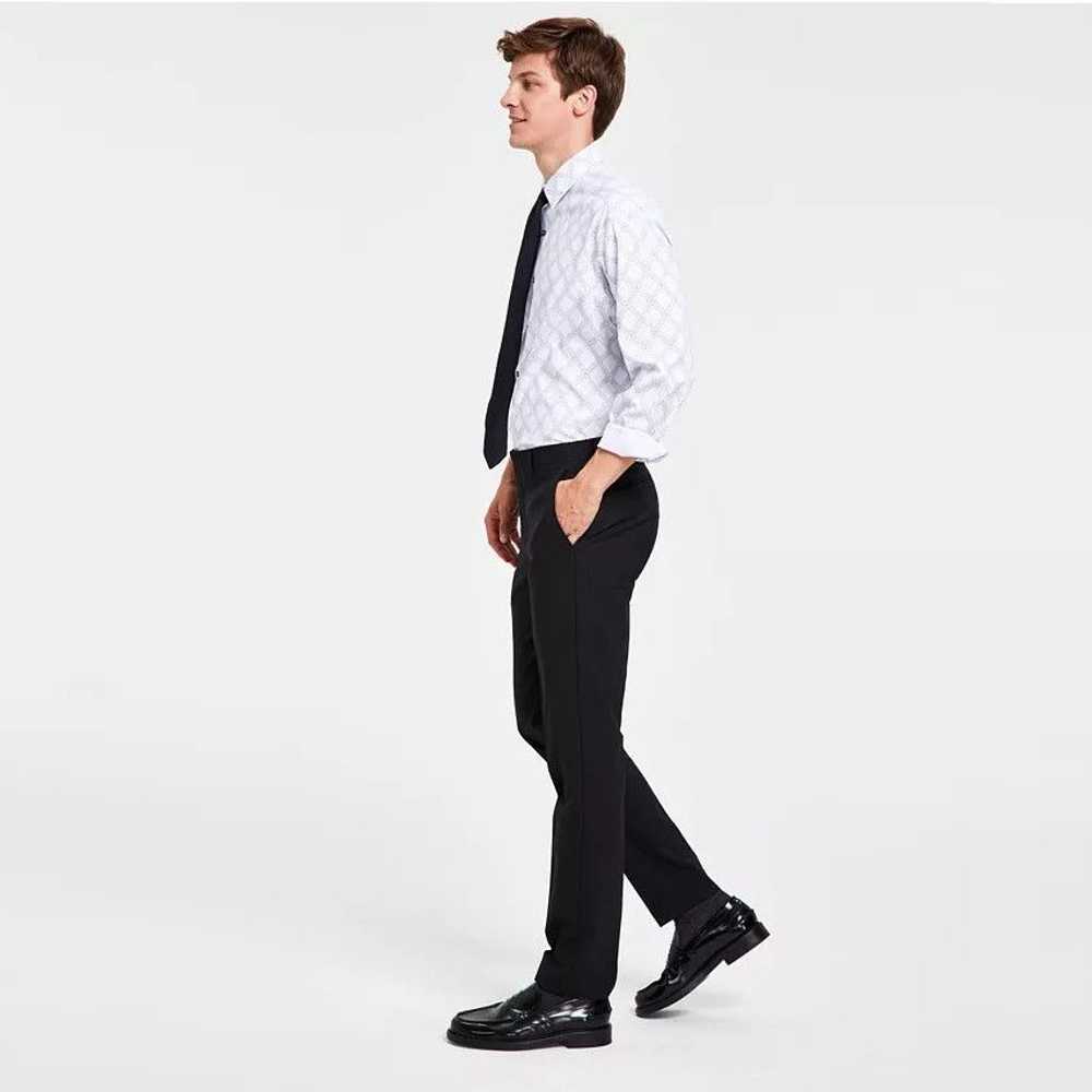 Bar Iii Bar III Men's Black Slim-Fit Suit Dress P… - image 3