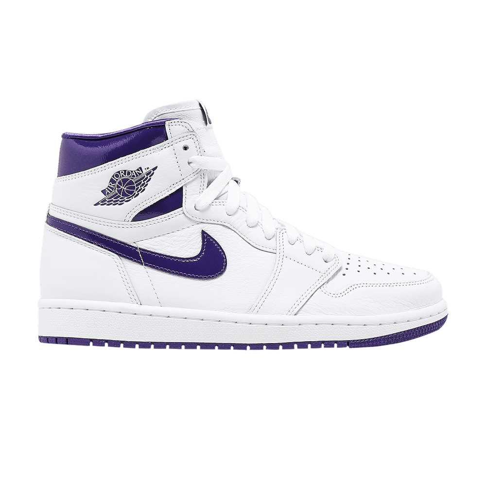 Jordan Brand Wmns Air Jordan 1 High OG Court Purp… - image 1