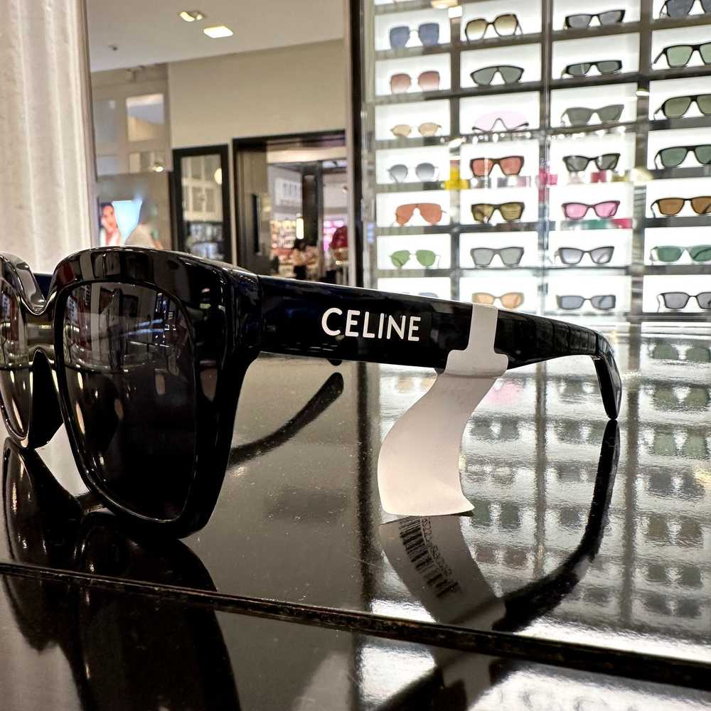 Celine Celine Monochroms Black New Sunglasses Whi… - image 5