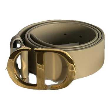 Dior Saddle leather belt