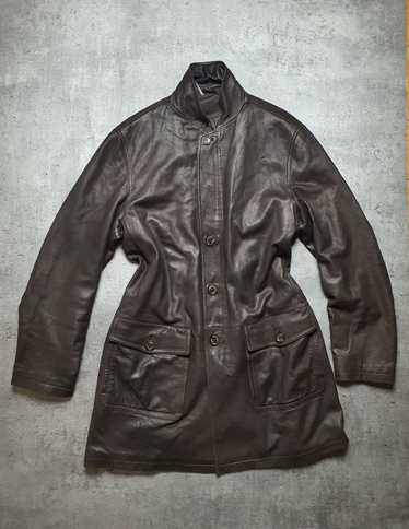 Ermenegildo zegna leather coat - Gem Ermenegildo zegna leather coat - Gem