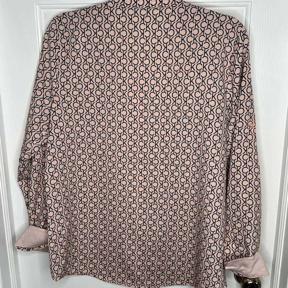 Calvin Klein Blouse Size L - image 5