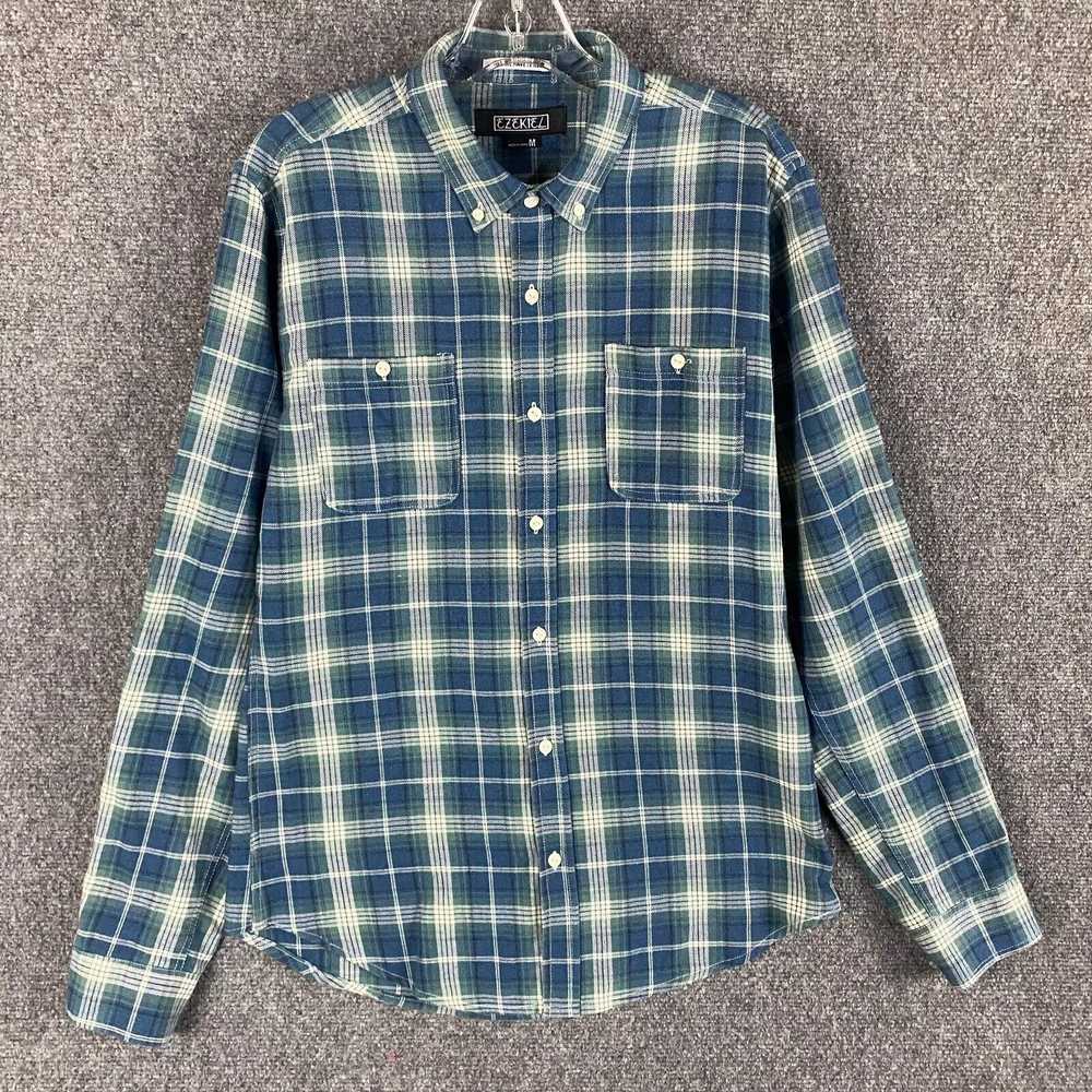 Ezekiel Ezekiel Flannel Shirt Men's Medium Plaid … - image 1