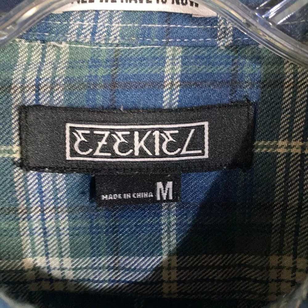 Ezekiel Ezekiel Flannel Shirt Men's Medium Plaid … - image 2