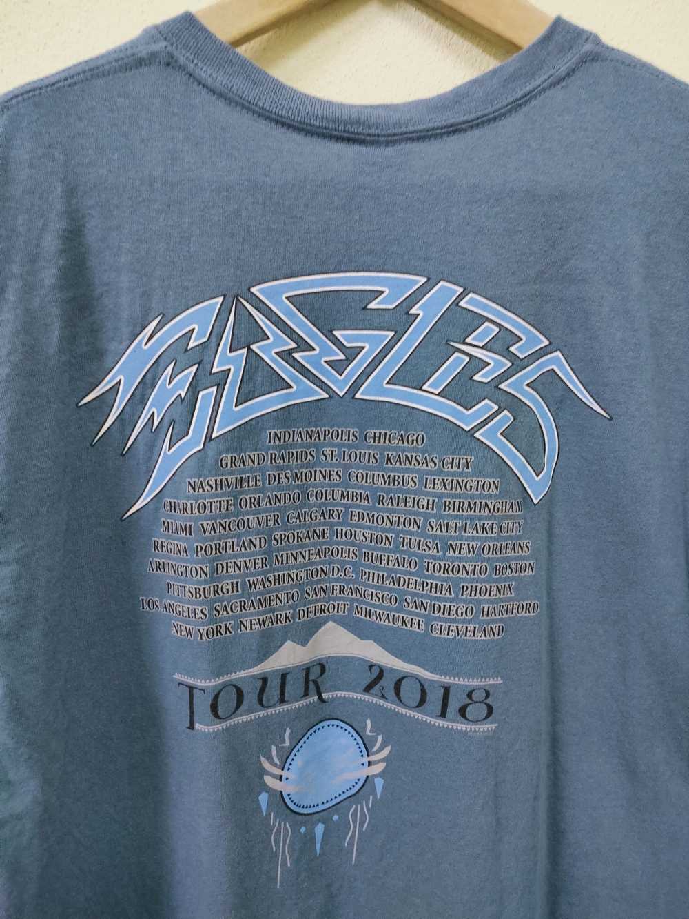 Band Tees × Tour Tee Eagles Band Tour 2018 T-shirt - image 2