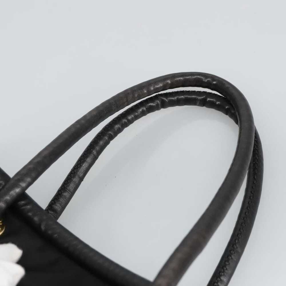 Celine CELINE Tote Bag Nylon Black Gold Auth 1003… - image 7