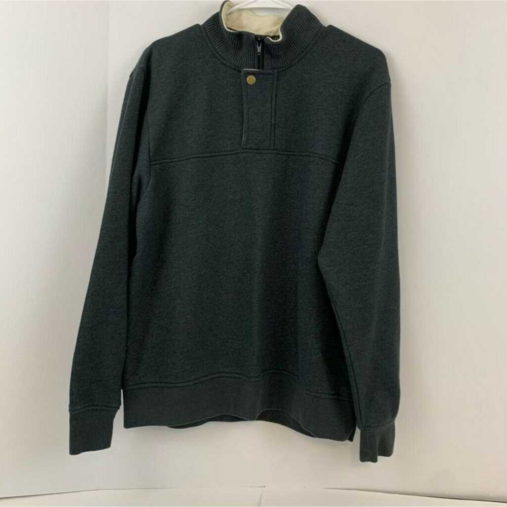 Orvis Orvis 1/4 zip And Button pullover sweatshir… - image 2