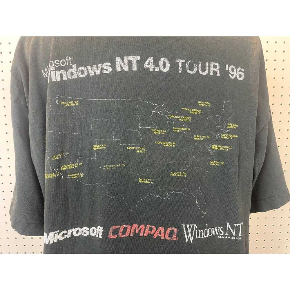 Fruit Of The Loom VTG MICROSOFT WINDOWS SINGLE ST… - image 1